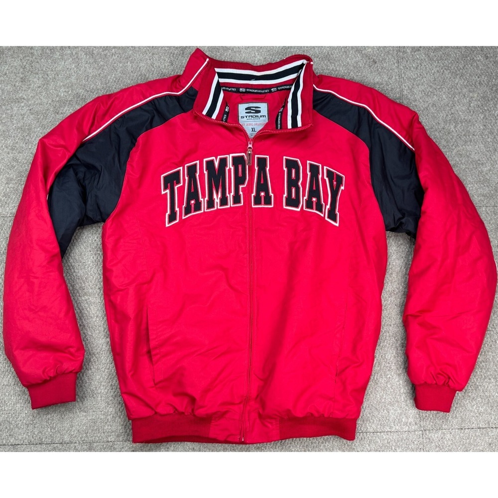 Stadium Athletics City Series NFL Vtg Tampa Bay Buccaneers Jacket Size XL